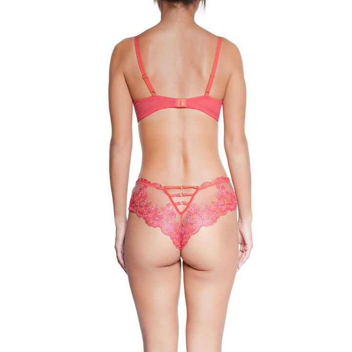 Huit Bonbon Rose High Waist Cheeky Brief - Sugar Cookies Lingerie