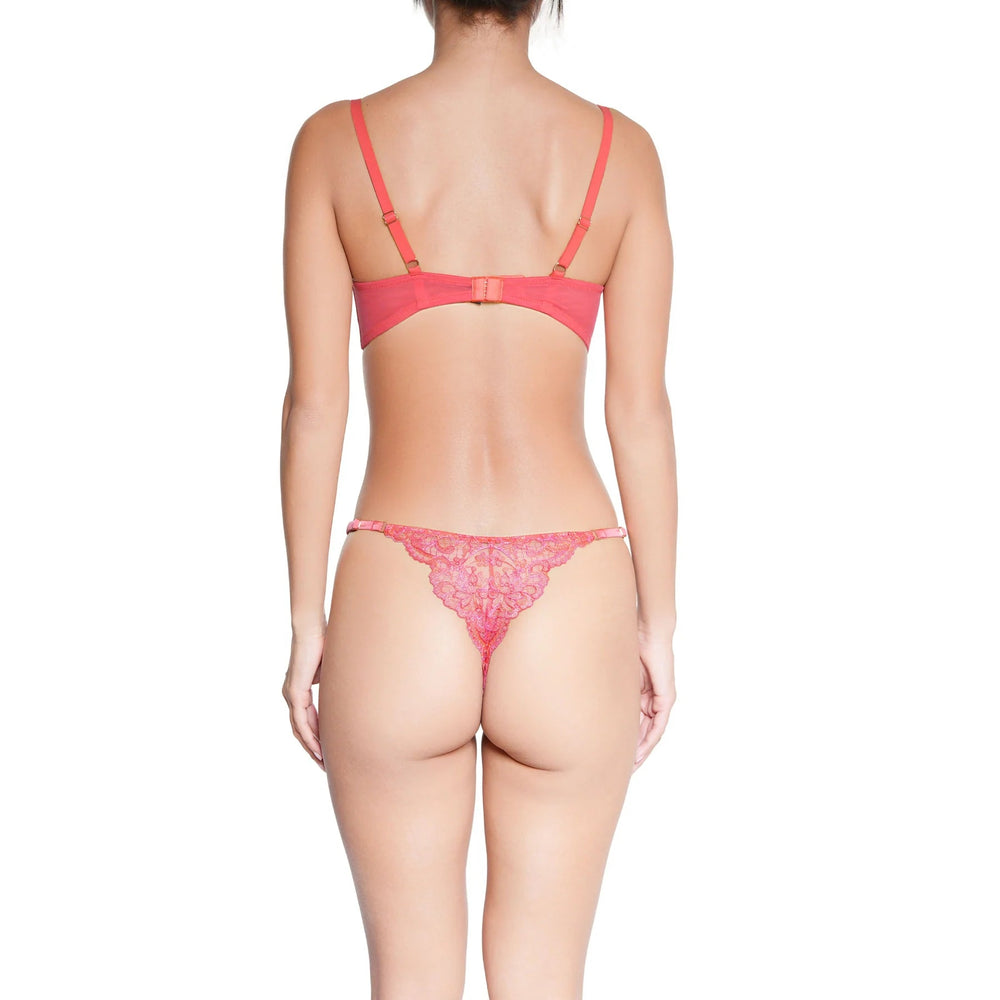 Huit Bonbon Rose Thong - Sugar Cookies Lingerie