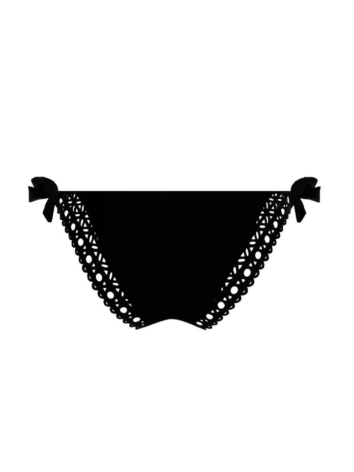 Lise Charmel Ajourage Couture Side Tie Bikini Bottom - Sugar Cookies Lingerie