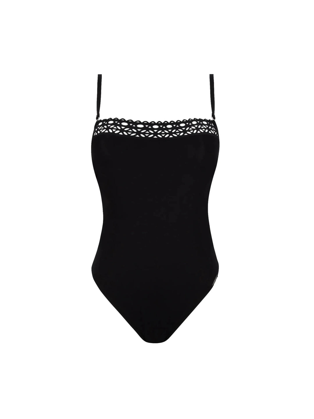 Lise Charmel Ajourage Couture Strapless Swimsuit - Sugar Cookies Lingerie