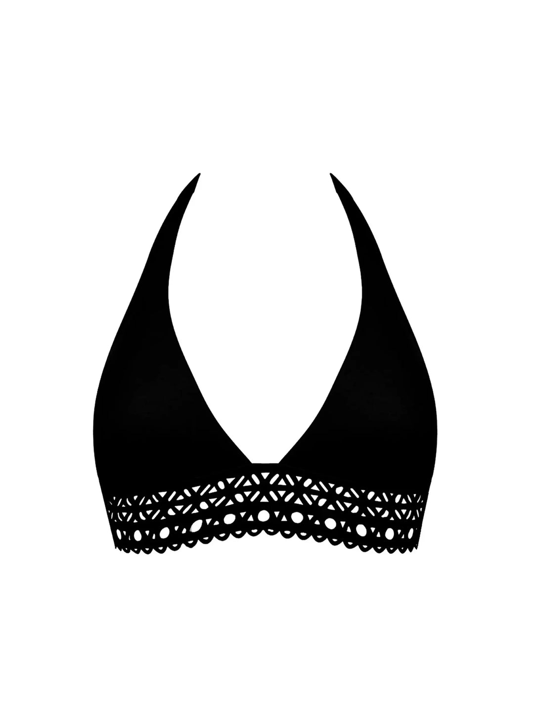 Lise Charmel Ajourage Couture Triangle Bikini Top - Sugar Cookies Lingerie