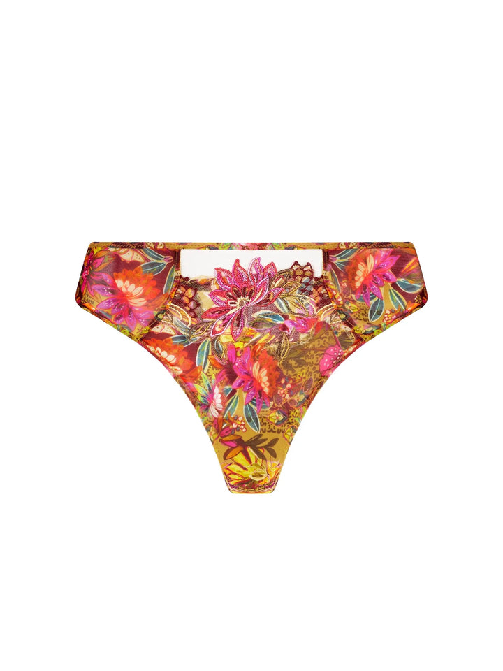 Lise Charmel Danse Des Fleurs Thong - Sugar Cookies Lingerie