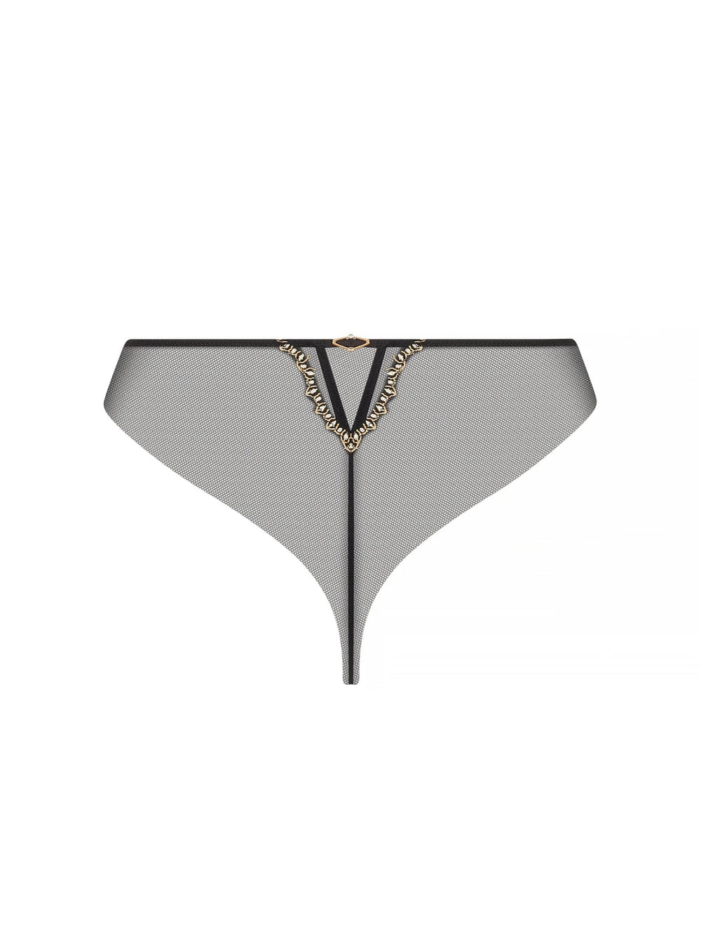 Lise Charmel Eblouissante Icone Silk Thong - Sugar Cookies Lingerie