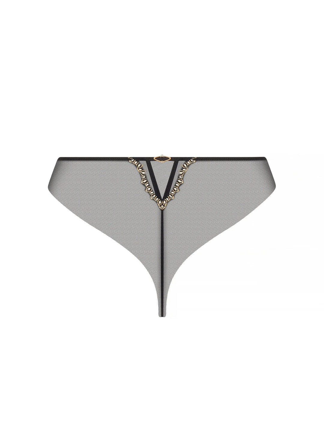 Lise Charmel Eblouissante Icone Silk Thong - Sugar Cookies Lingerie