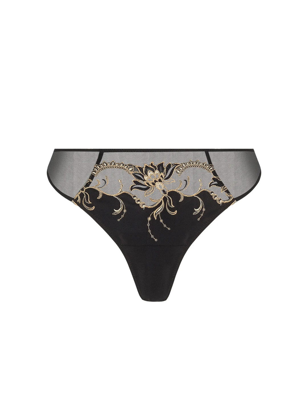 Lise Charmel Eblouissante Icone Silk Thong - Sugar Cookies Lingerie
