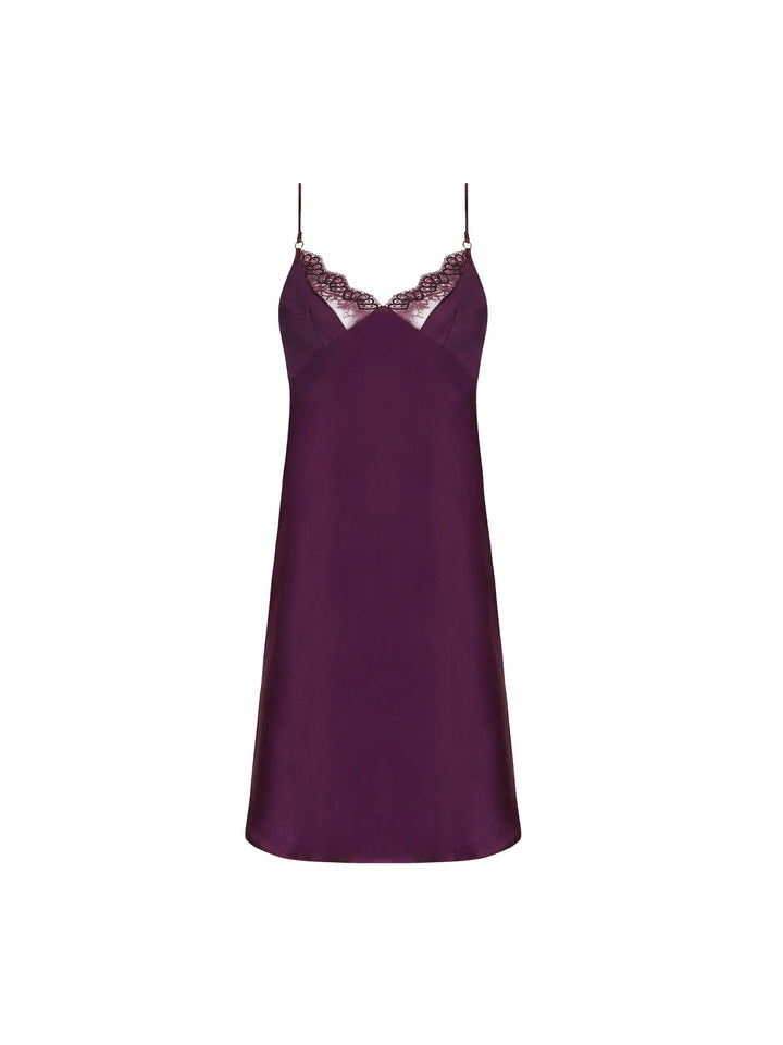 Lise Charmel Elegance Artist Silk Sexy Nightie - Sugar Cookies Lingerie