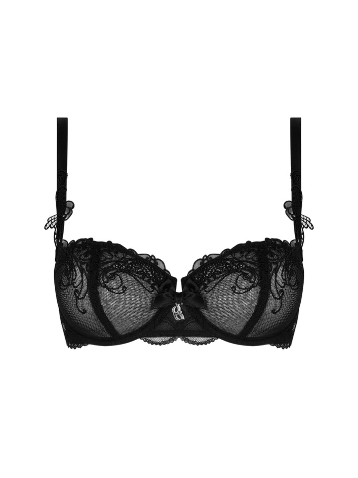 Lise Charmel Soir De Venise Vertical Seam Demi Cup - Sugar Cookies Lingerie