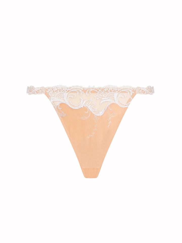 Lise Charmel Splendeur Soie Sexy Thong - Sugar Cookies Lingerie