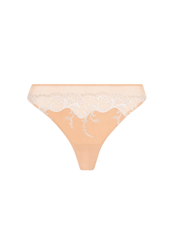 Lise Charmel Splendeur Soie Thong - Sugar Cookies Lingerie