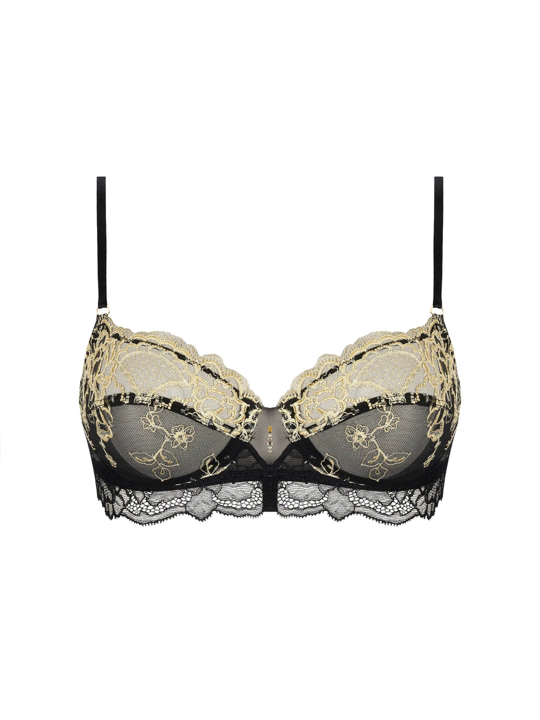 Lise Charmel Sublime En Or Demi Cup Bra - Sugar Cookies Lingerie