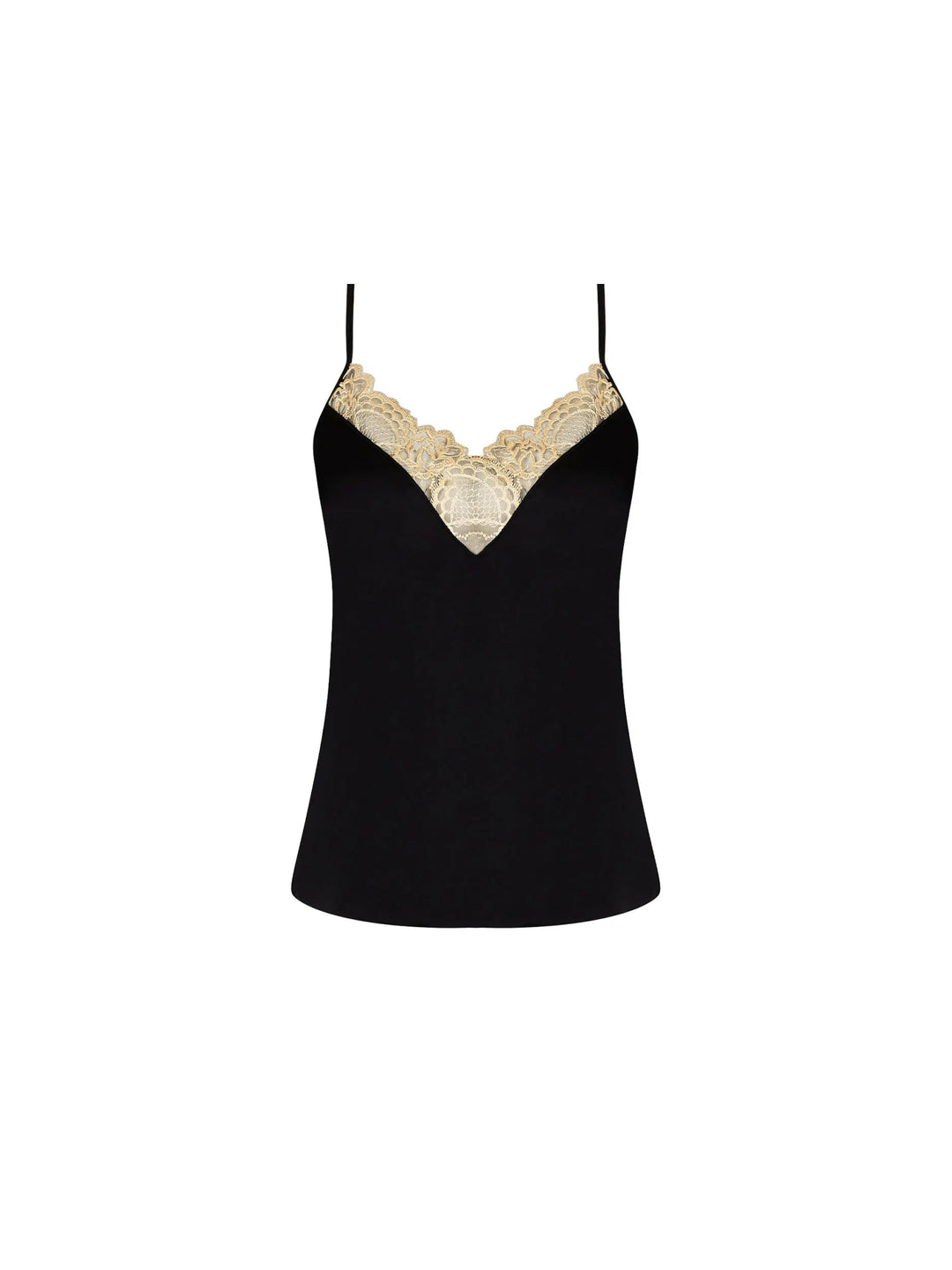 Lise Charmel Sublime En Or Silk Camisole - Sugar Cookies Lingerie