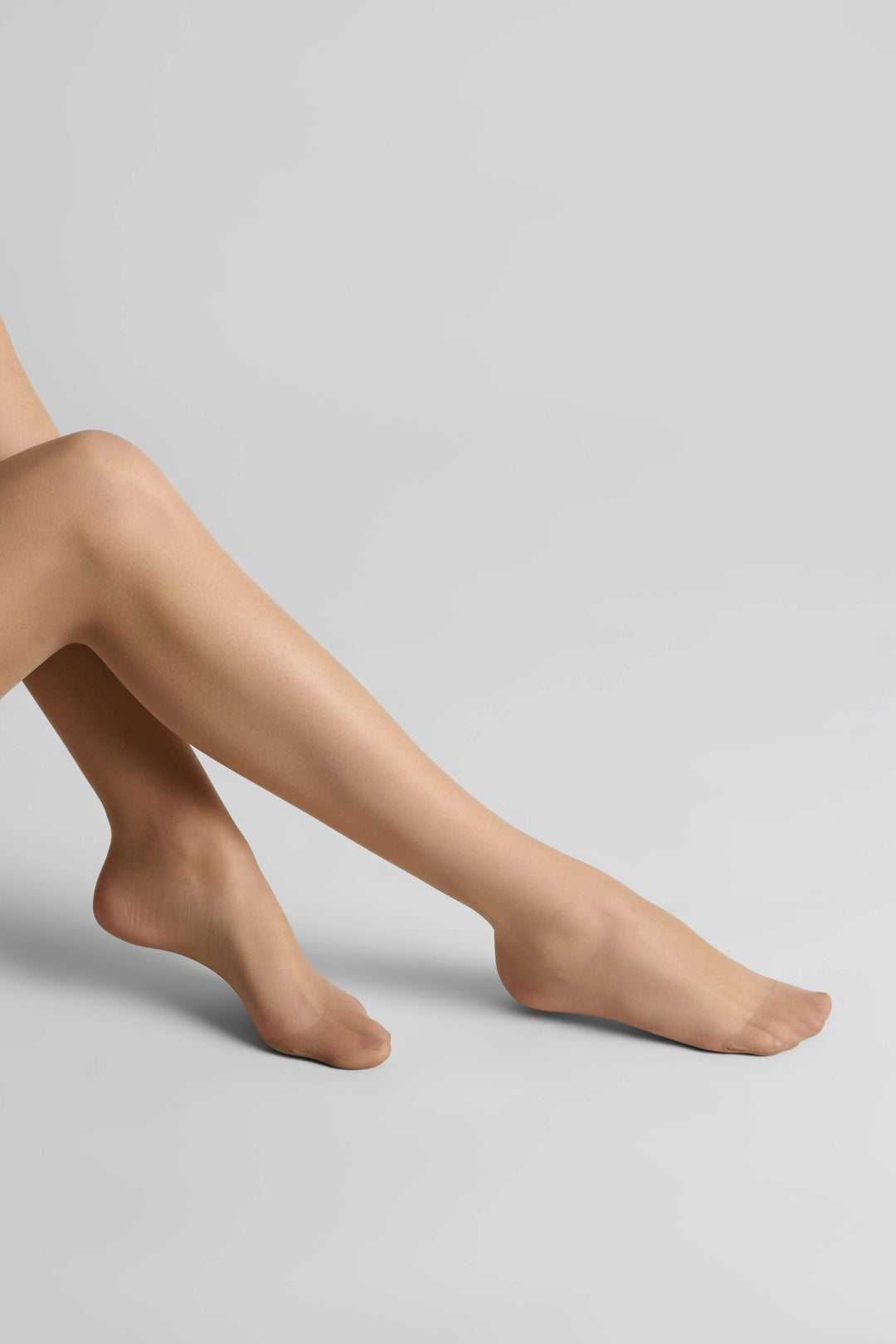 Maison Close Cut and Curled Sheer Stockings 20 Denier Nude - Sugar Cookies Lingerie