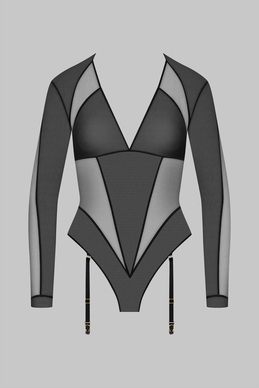 Maison Close L’Amoureuse Bodysuit Garter Belt - Sugar Cookies Lingerie