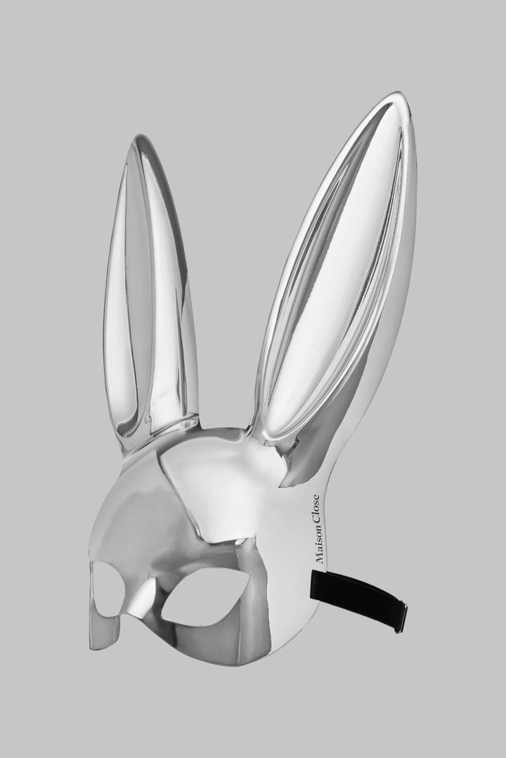 Maison Close Mirror Bunny Mask Silver - Sugar Cookies Lingerie