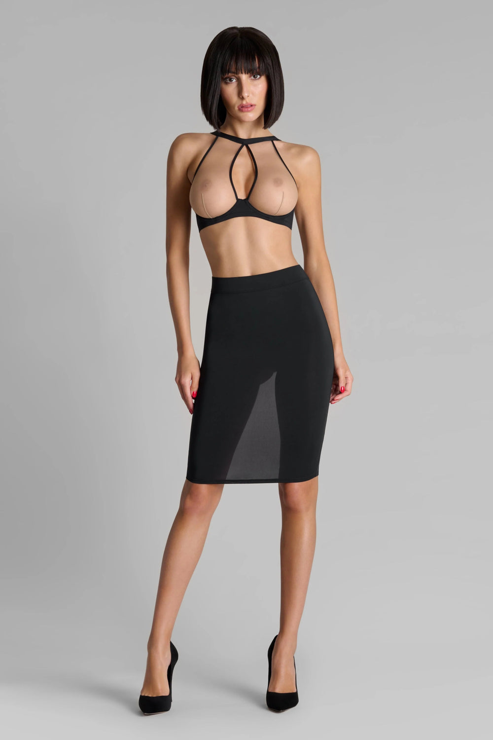 Maison Close Pure Tentation Skirt - Sugar Cookies Lingerie