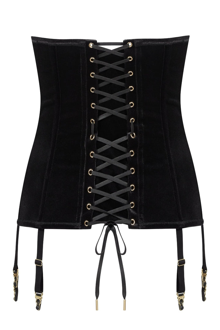 Maison Close Rococo Corset With Suspenders - Sugar Cookies Lingerie