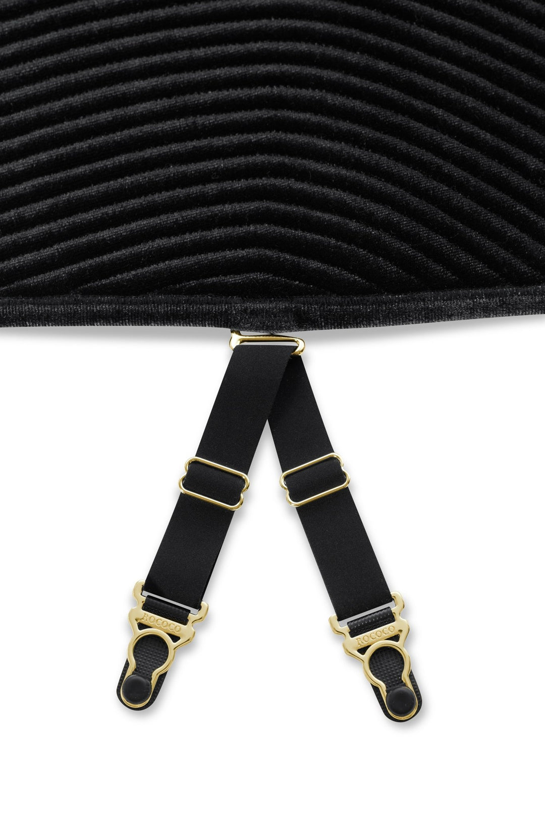 Maison Close Rococo High Waist Panty With Suspenders - Sugar Cookies Lingerie