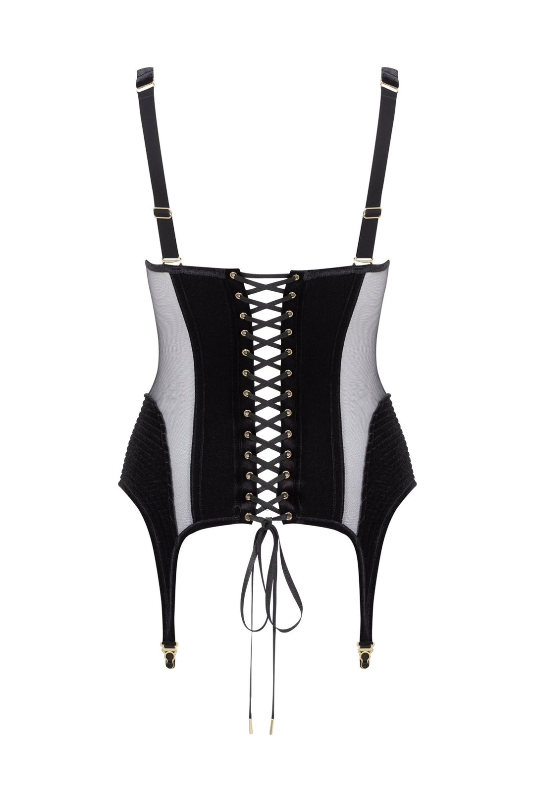 Maison Close Rococo Open Garter Corset - Sugar Cookies Lingerie