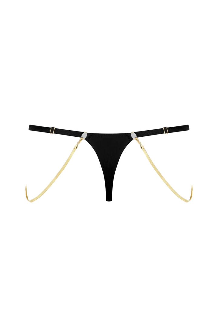 Maison Close Tapage Nocturne Mini Thong With Jewelry - Sugar Cookies Lingerie