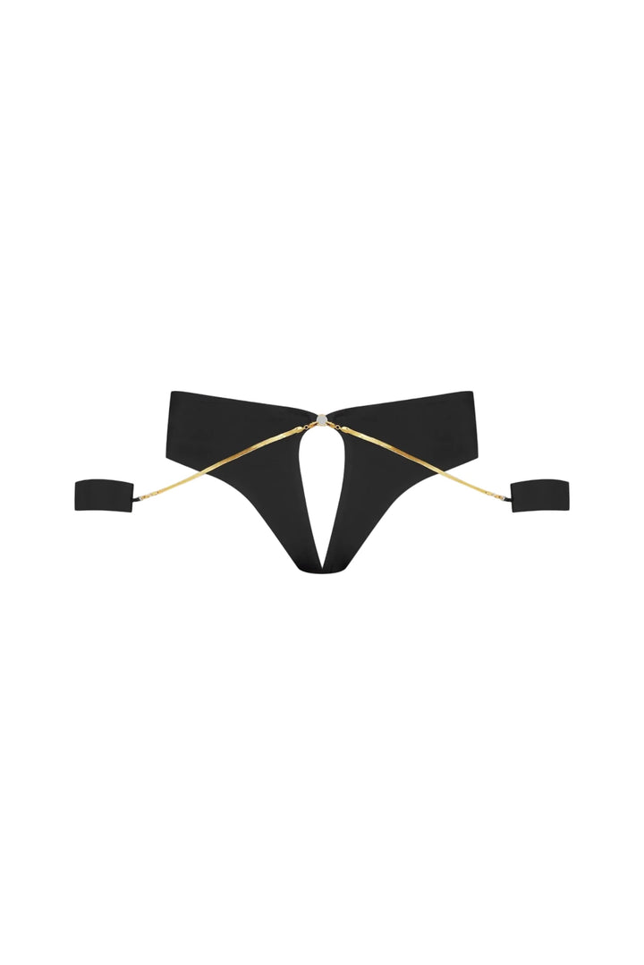 Maison Close Tapage Nocturne Open Tanga With Handcuffs - Sugar Cookies Lingerie