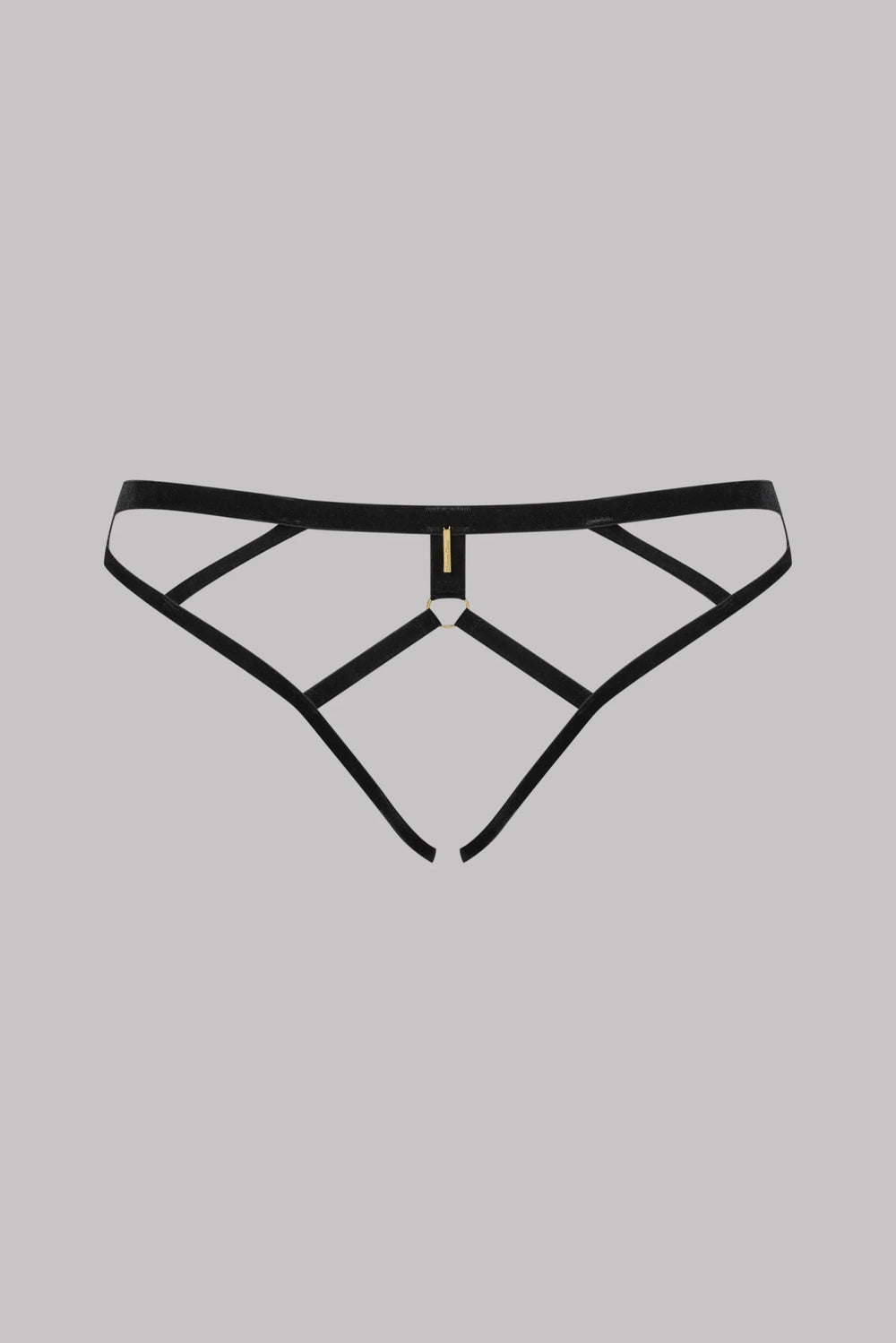 Maison Close Velvet Open Panty - Sugar Cookies Lingerie