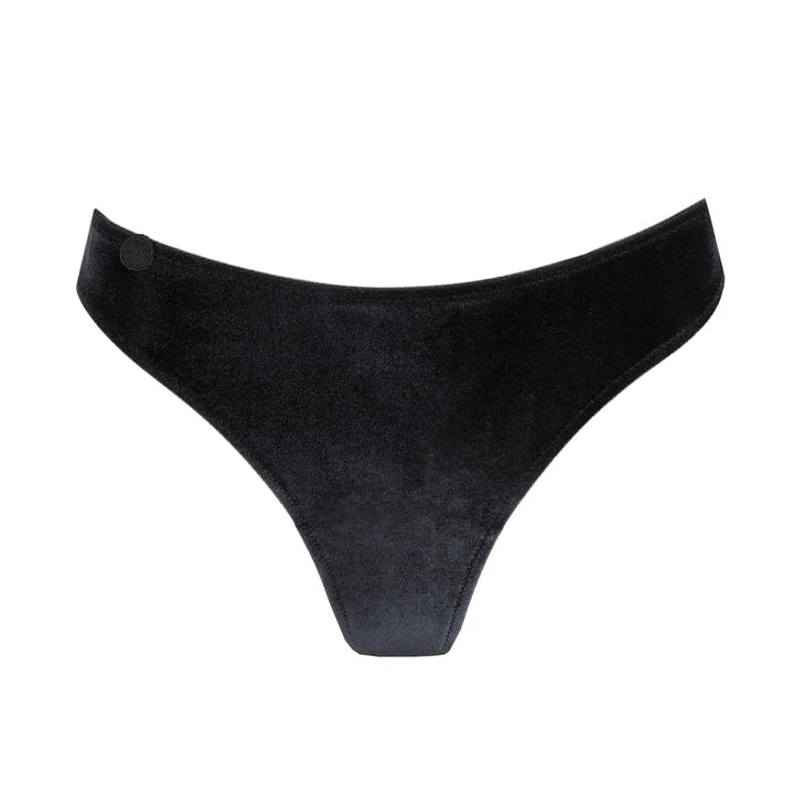 Marie Jo Tom Velvet Thong - Sugar Cookies Lingerie