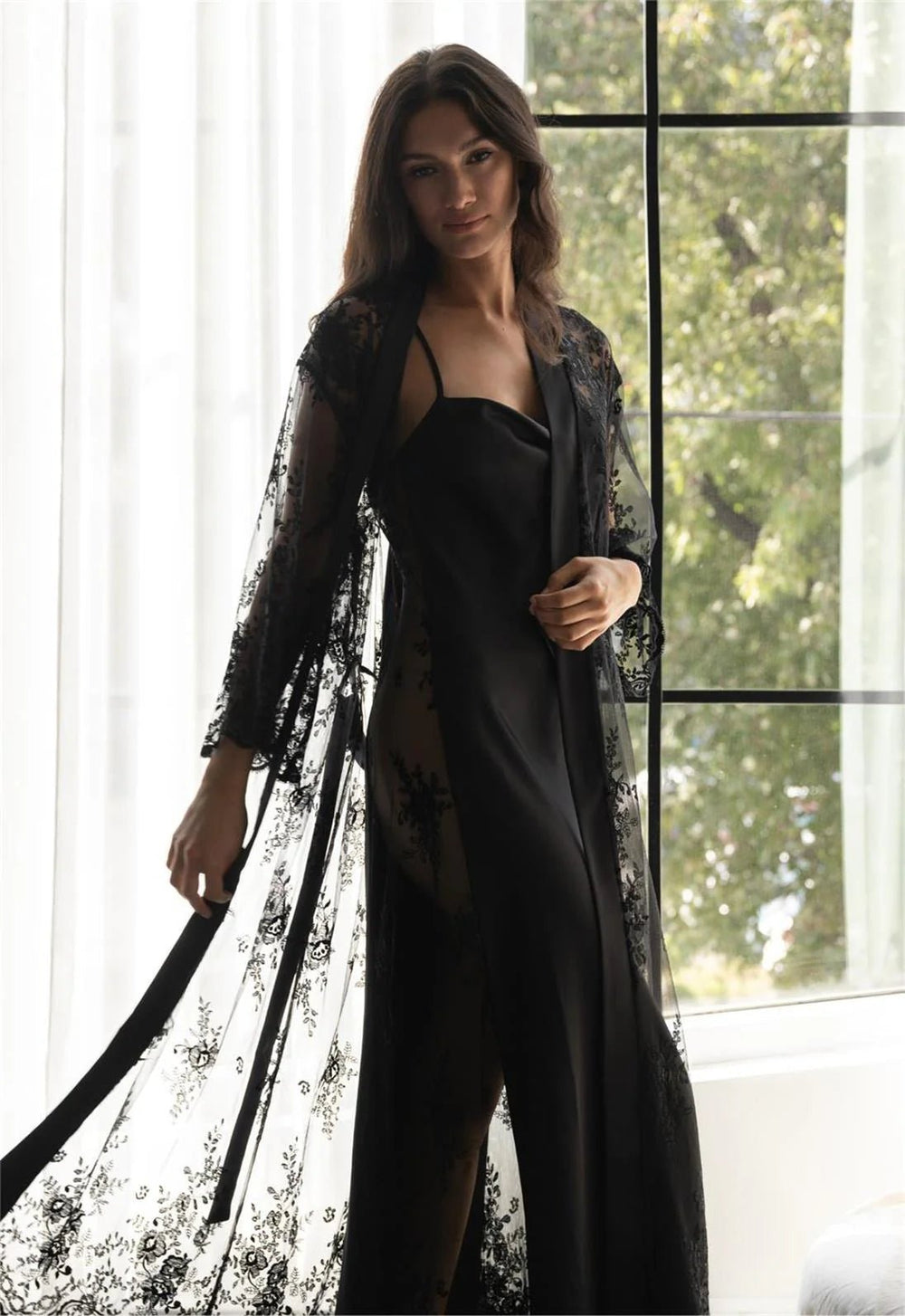 Rya Darling Long Robe - Sugar Cookies Lingerie