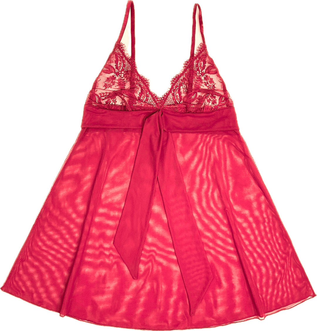 Samantha Chang Illusion Babydoll - Sugar Cookies Lingerie