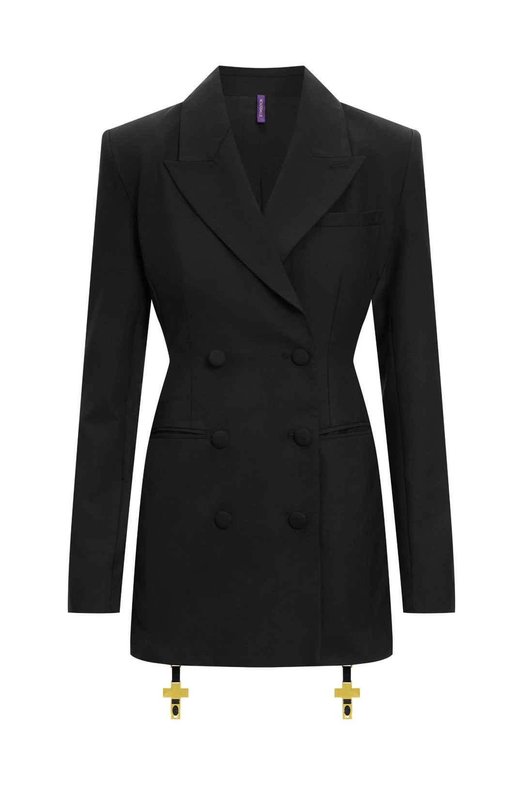 Scandale Inspiration Divine Double Breasted Blazer - Sugar Cookies Lingerie