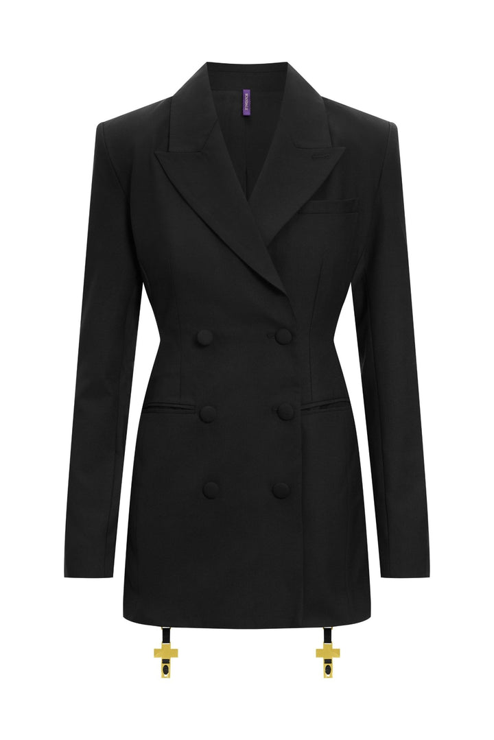 Scandale Inspiration Divine Double Breasted Blazer - Sugar Cookies Lingerie