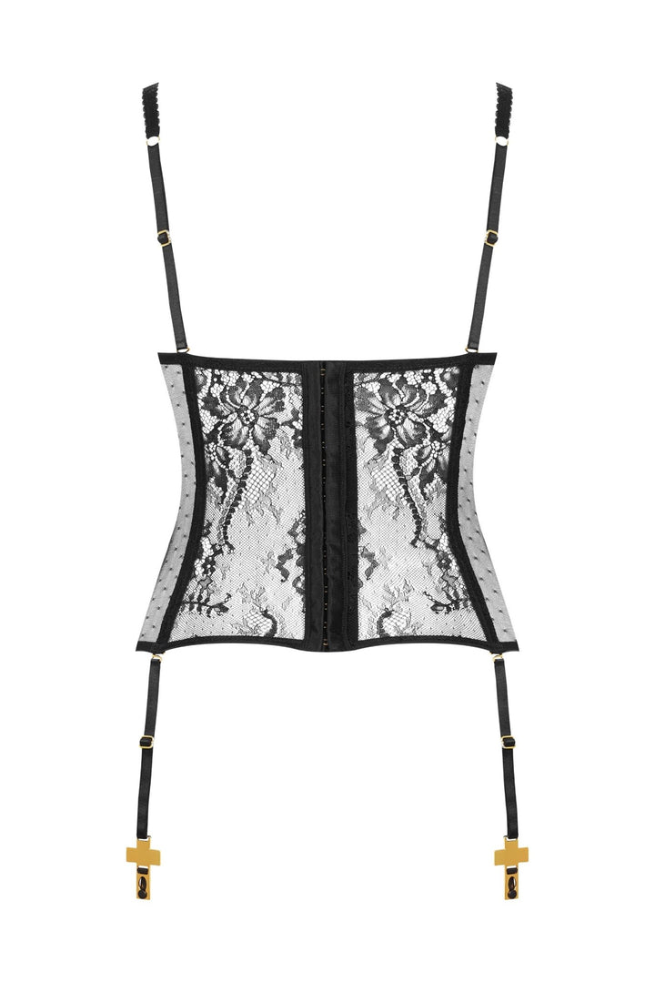 Scandale Inspiration Divine Lace Corset - Sugar Cookies Lingerie
