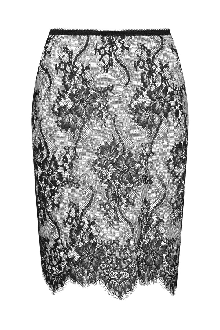 Scandale Inspiration Divine Lace Slip Skirt - Sugar Cookies Lingerie