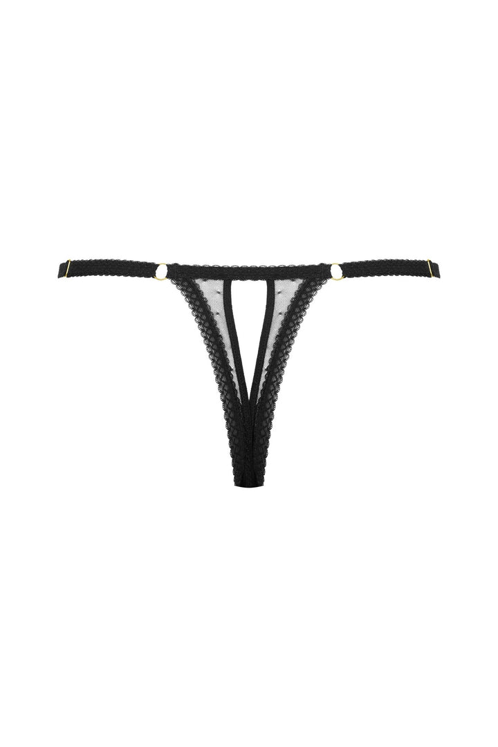 Scandale Inspiration Divine Openable Thong - Sugar Cookies Lingerie