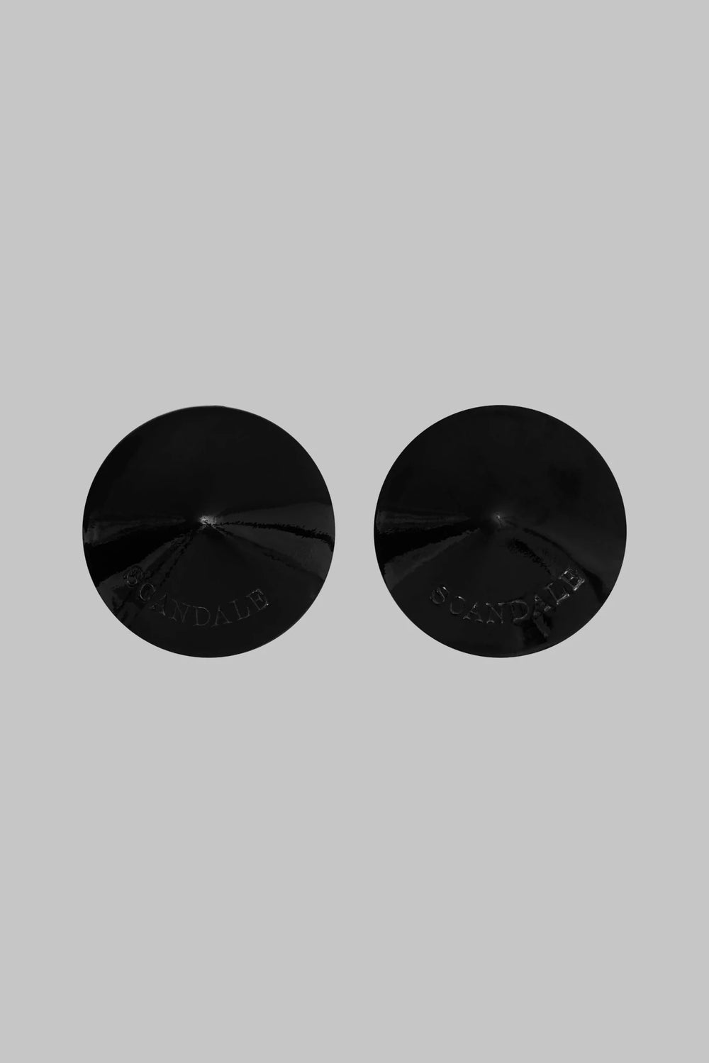 Scandale Patent Leather Nipple Covers - Sugar Cookies Lingerie