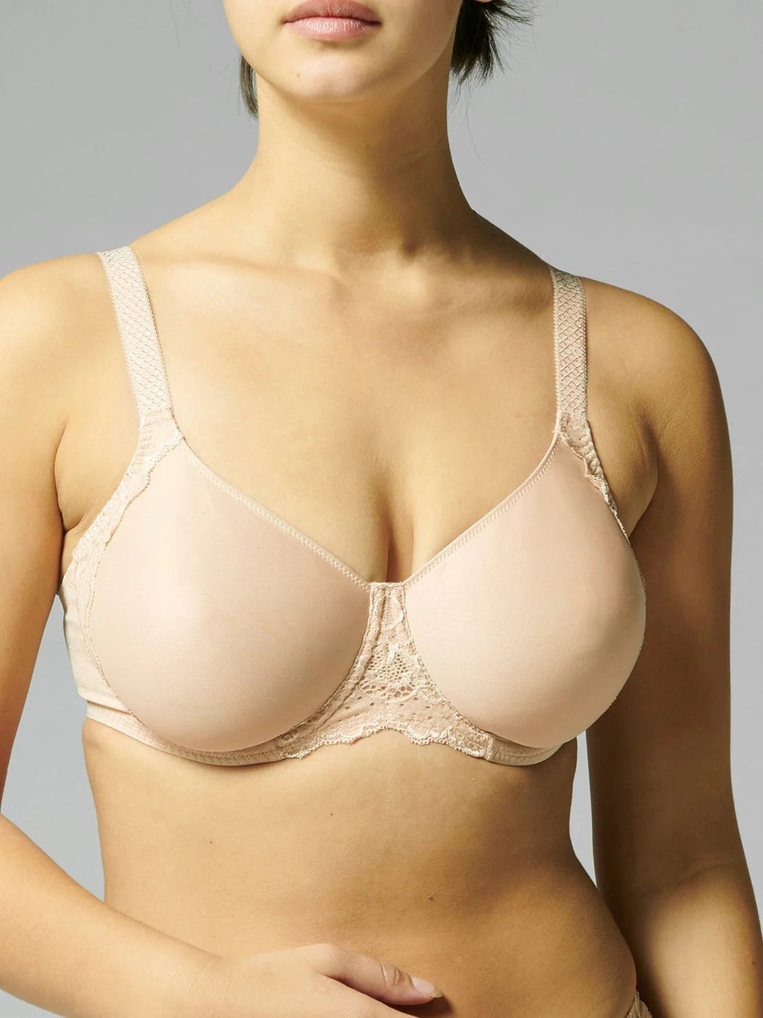 Simone Perele Caresse Minimizer Bra - Sugar Cookies Lingerie