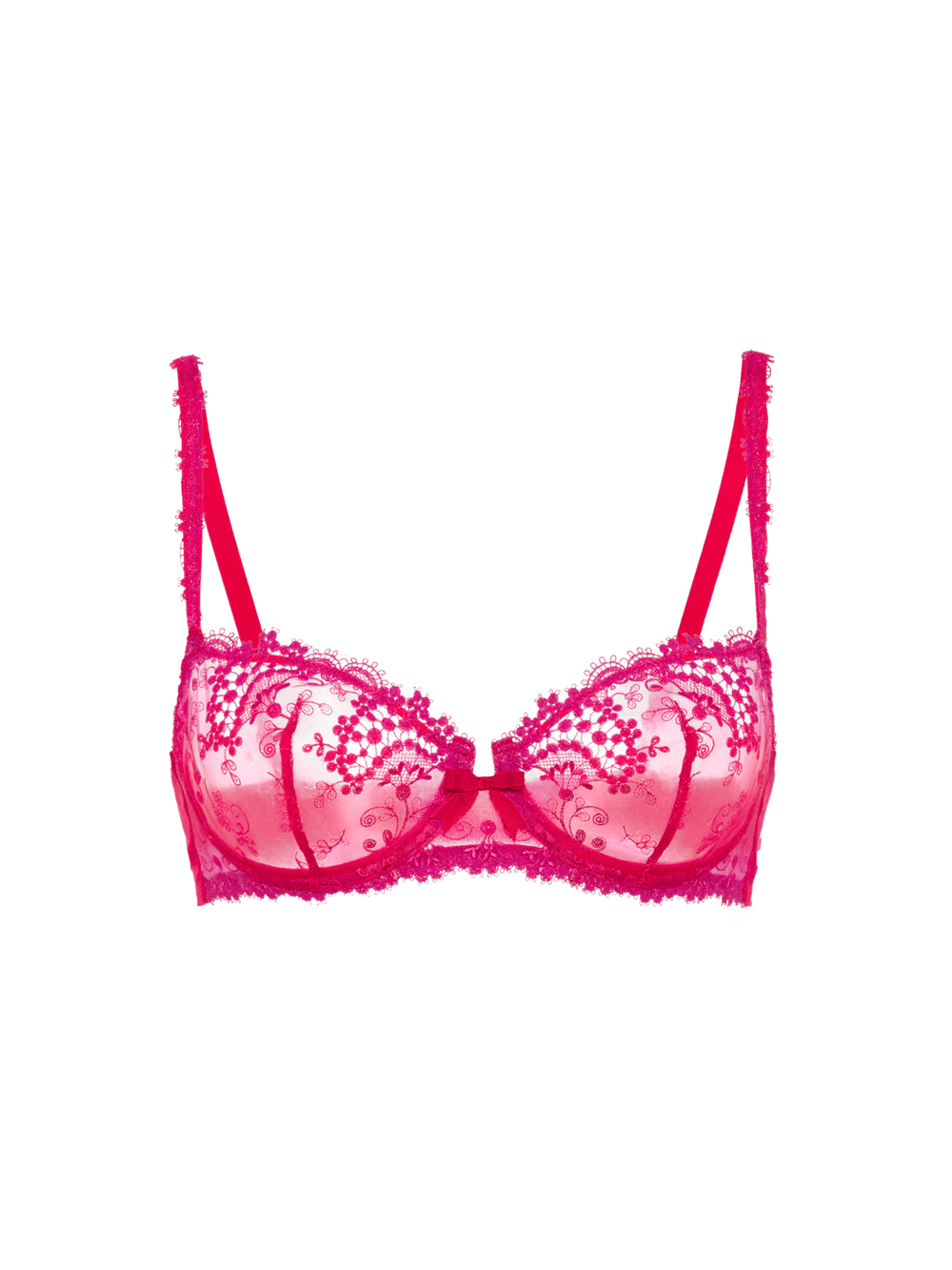 Simone Perele Wish Demi Bra Rouge Rainbow - Sugar Cookies Lingerie