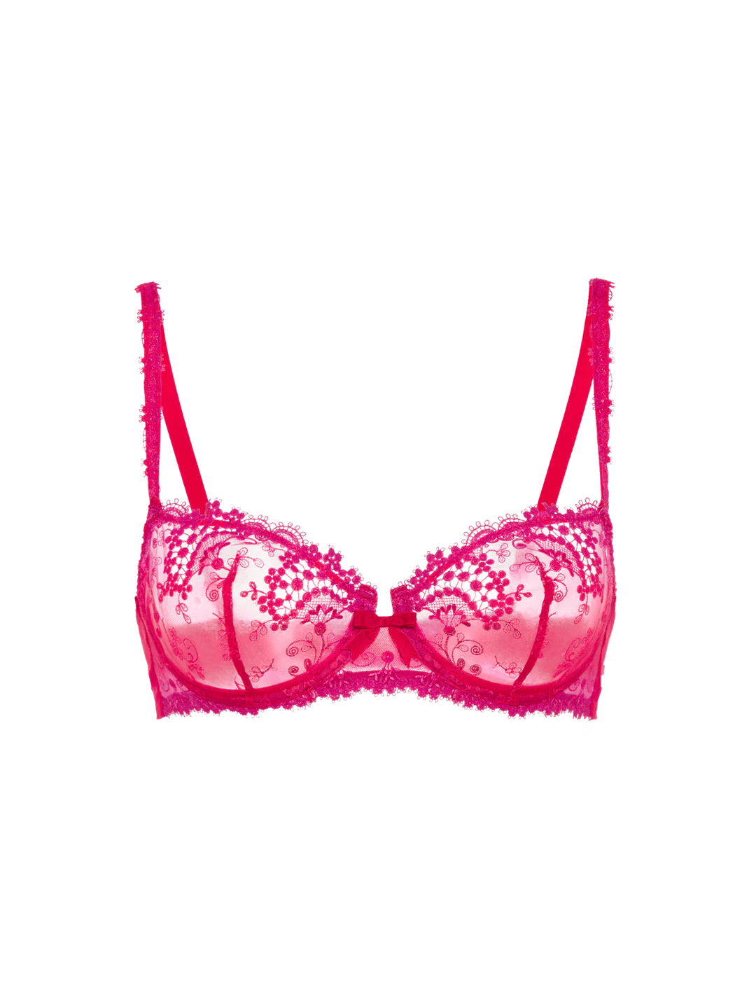 Simone Perele Wish Demi Bra Rouge Rainbow - Sugar Cookies Lingerie