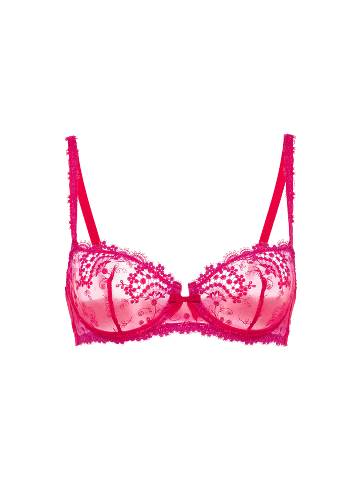 Simone Perele Wish Demi Bra Rouge Rainbow - Sugar Cookies Lingerie