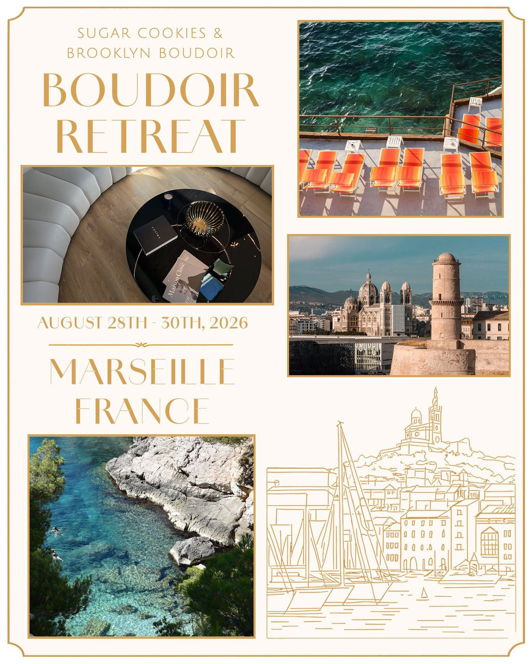 Sugar Cookies x Brooklyn Boudoir Retreat 2026 - Sugar Cookies Lingerie