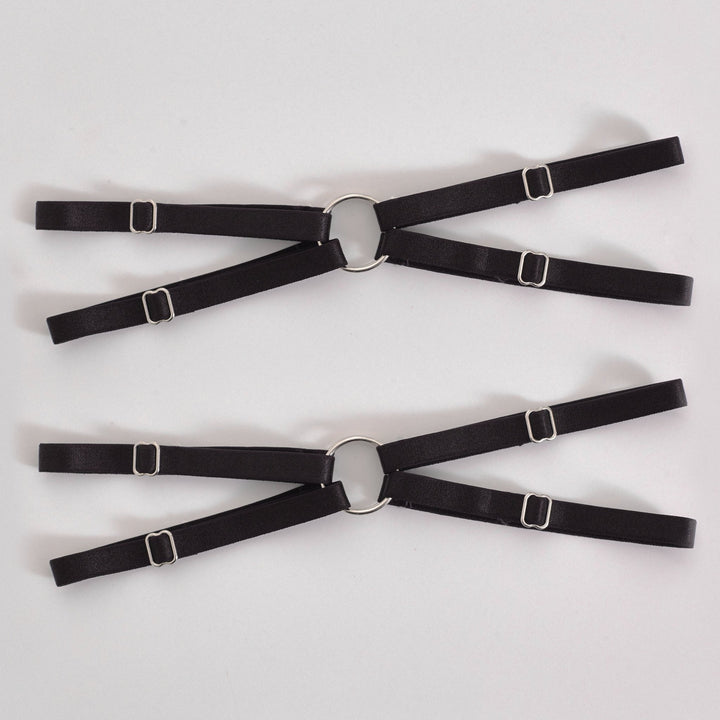 Thistle and Spire Strapped In Thigh Garters - Sugar Cookies Lingerie