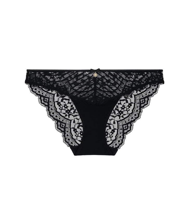 Aubade Love Vertigo Italian Brief in Black — editorial