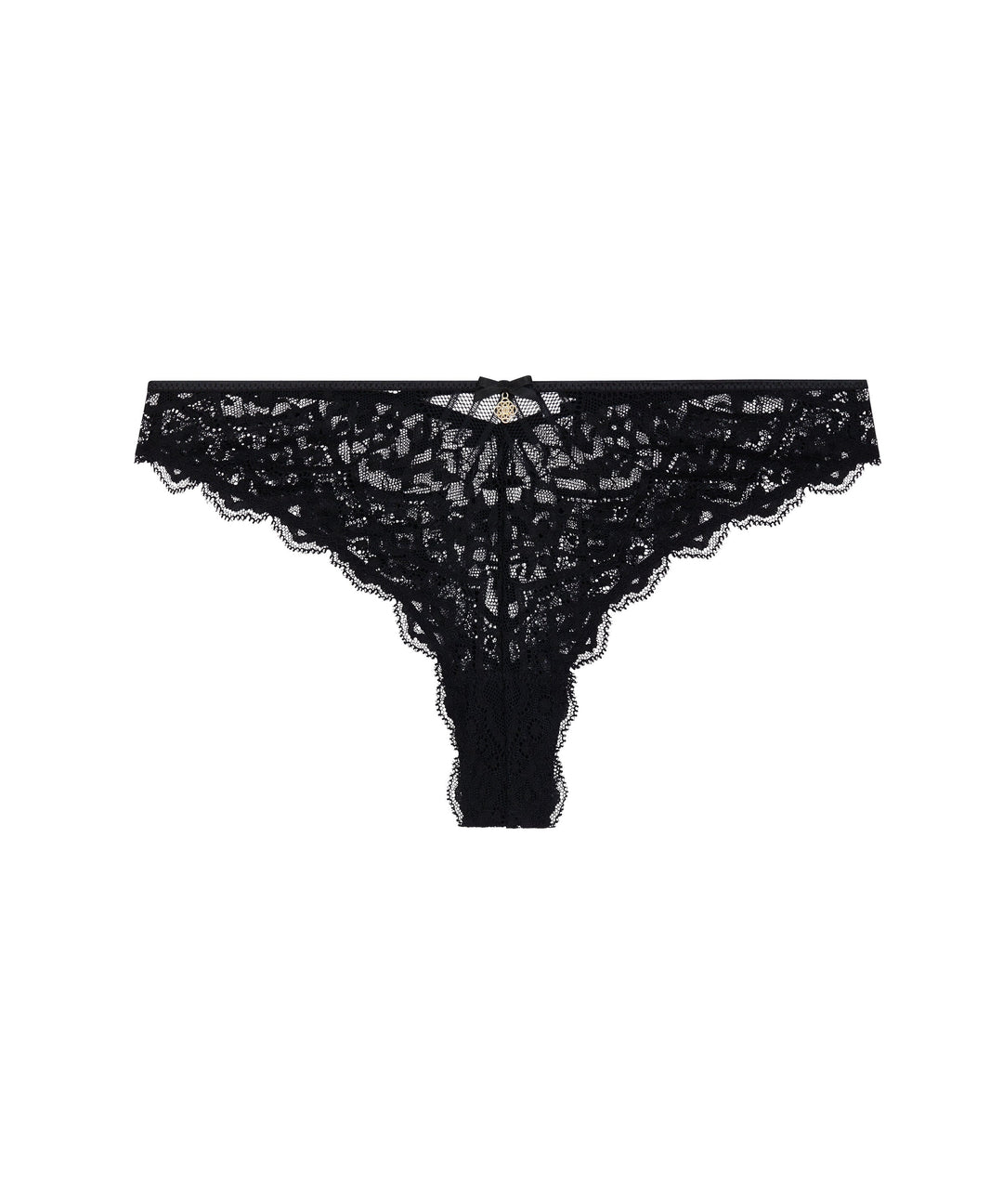 Aubade Love Vertigo Tanga in Black — editorial