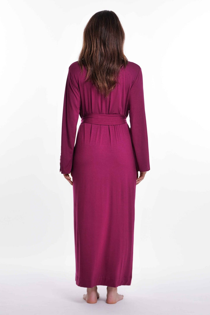 Verdiani Long Modal Robe - Sugar Cookies Lingerie