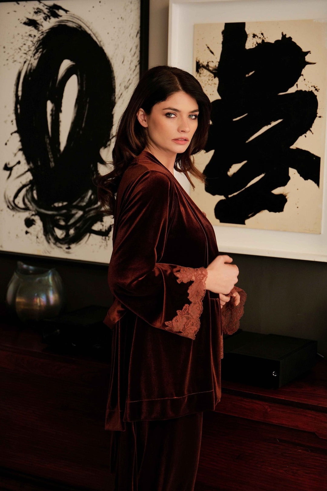 Verdiani Velvet Jacket - Sugar Cookies Lingerie