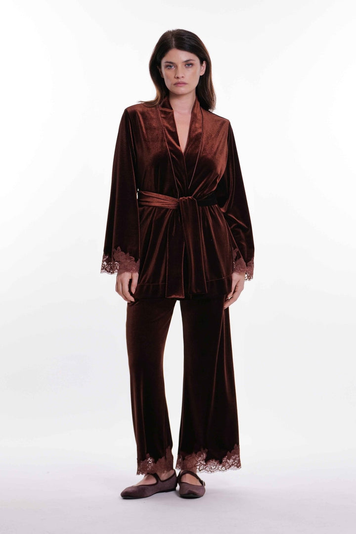Verdiani Velvet Jacket - Sugar Cookies Lingerie