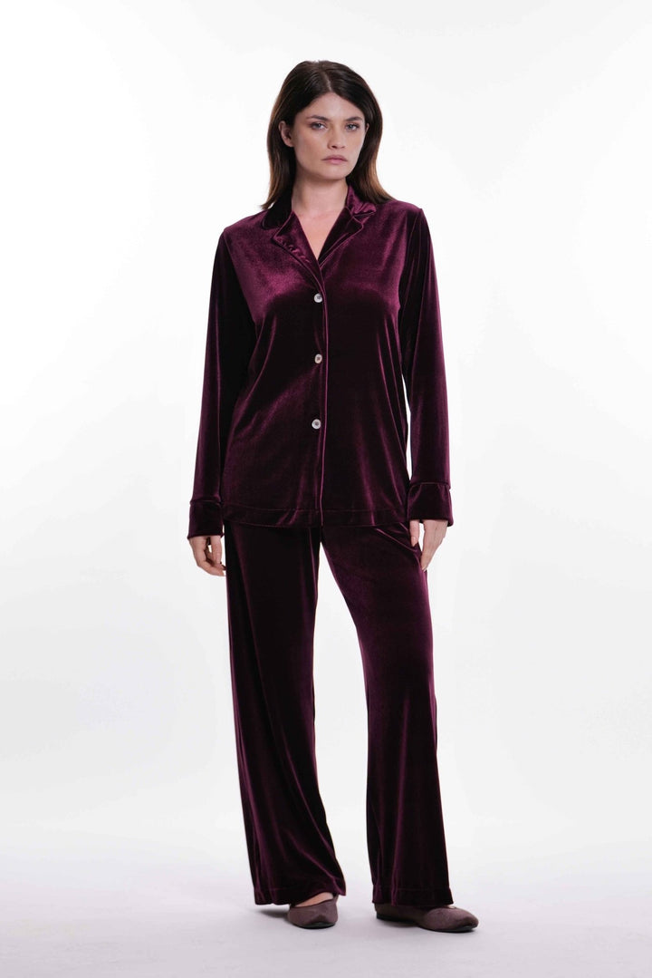 Verdiani Velvet Pajama Set - Sugar Cookies Lingerie