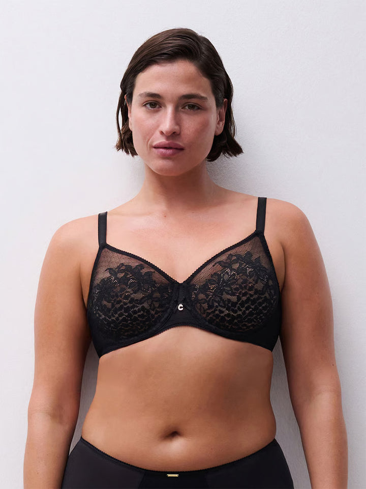 Chantelle Maris Lace Full Coverage Unlined Bra