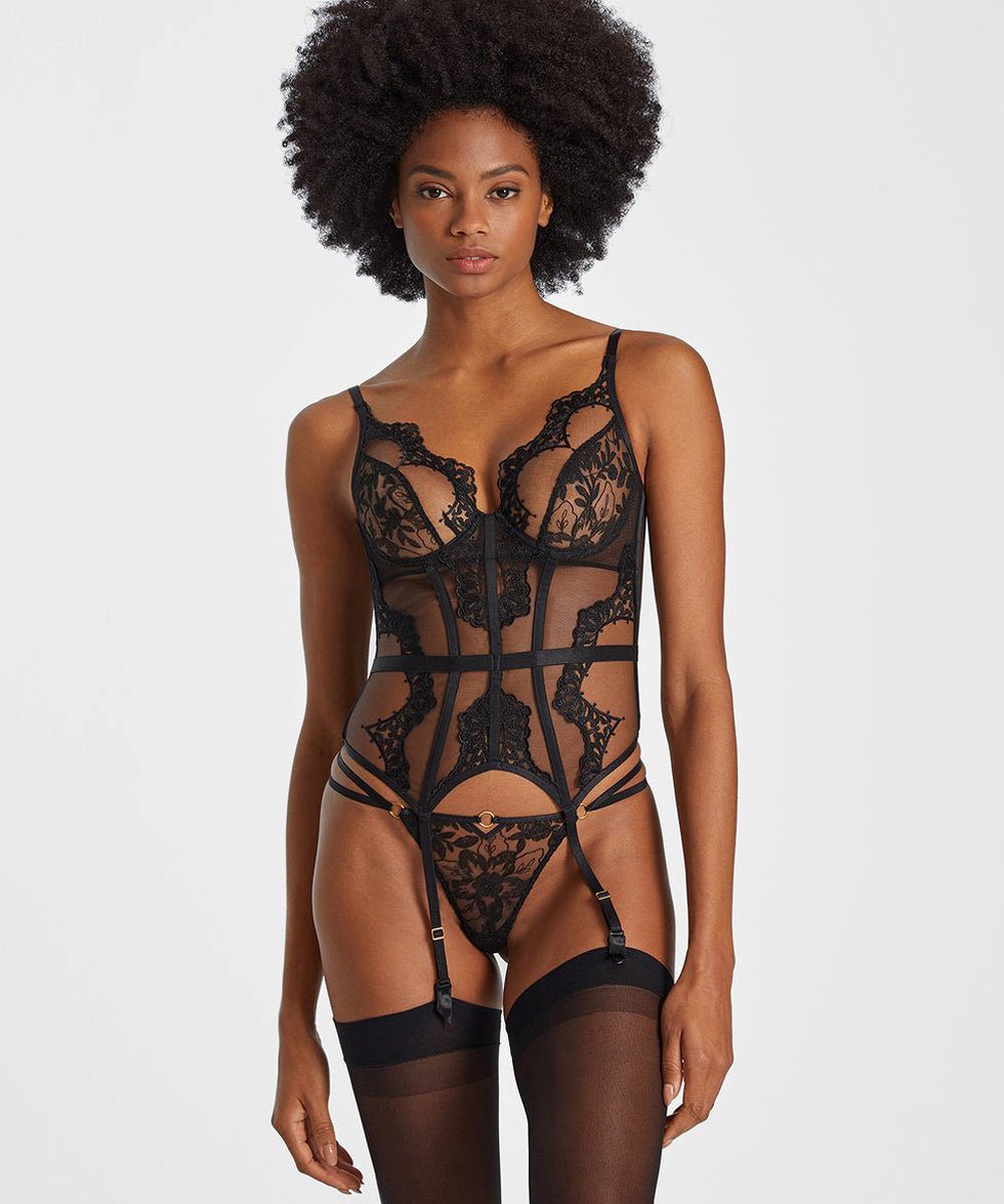 Aubade After Midnight Guepiere - Sugar Cookies Lingerie