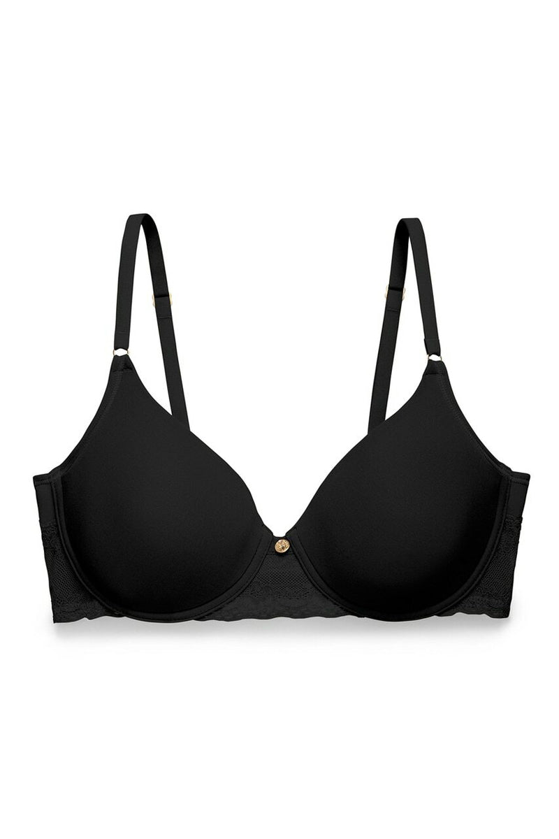 Natori Bliss Perfection Contour Reggiseno Con Ferretto – Nero, 36C